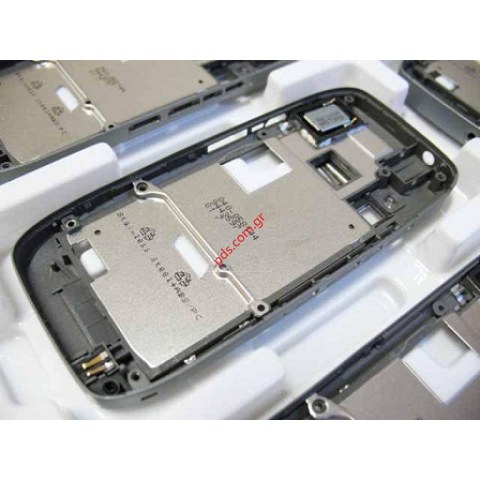 Γνήσιο μεσαίο πλαίσιο Nokia E75 Grey B Cover με εξαρτήματα