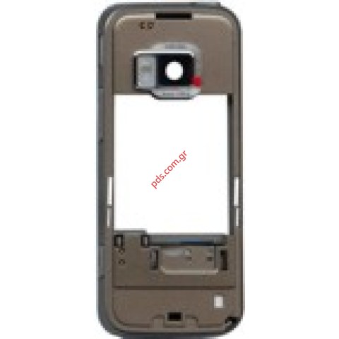 Γνήσιο μεσαίο πλαίσιο Nokia N78 B cover με εξαρτήματα Cold silver beige Γνήσιο μεσαίο πλαίσιο Nokia N78 B cover με εξαρτήματα Cold silver beige