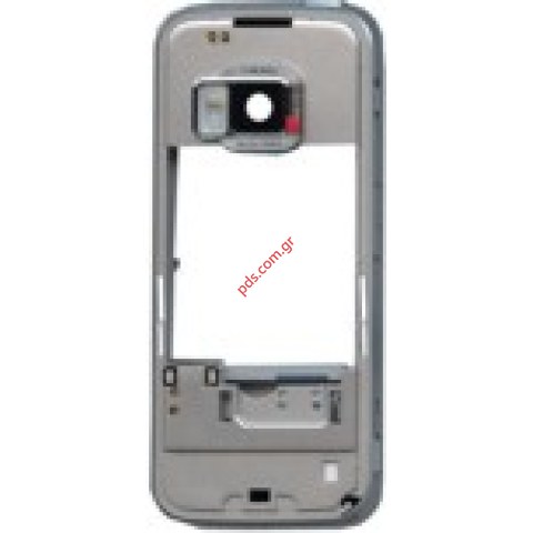 Γνήσιο μεσαίο πλαίσιο Nokia N78 B cover με εξαρτήματα Silver Γνήσιο μεσαίο πλαίσιο Nokia N78 B cover με εξαρτήματα Silver