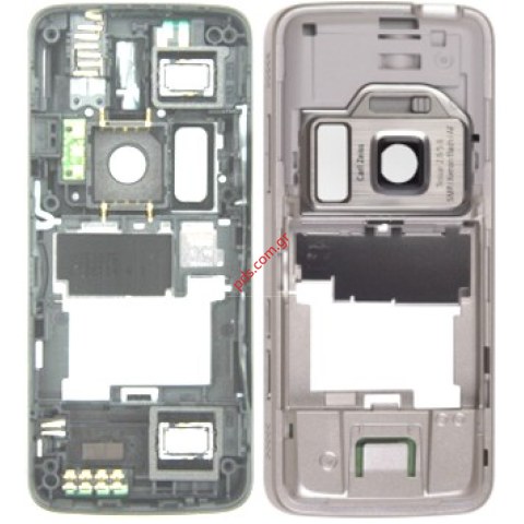 Γνήσιο μεσαίο πλαίσιο Nokia N82 B cover με εξαρτήματα Silver Bulk (ΕΞΑΝΤΛΗΘΗΚΑΝ) Γνήσιο μεσαίο πλαίσιο Nokia N82 B cover με εξαρτήματα Silver Bulk (ΕΞΑΝΤΛΗΘΗΚΑΝ)