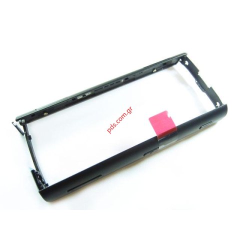 Γνήσιο μεσαίο πλαίσιο Nokia X6 για το μαύρο χρώμα με εξαρτήματα