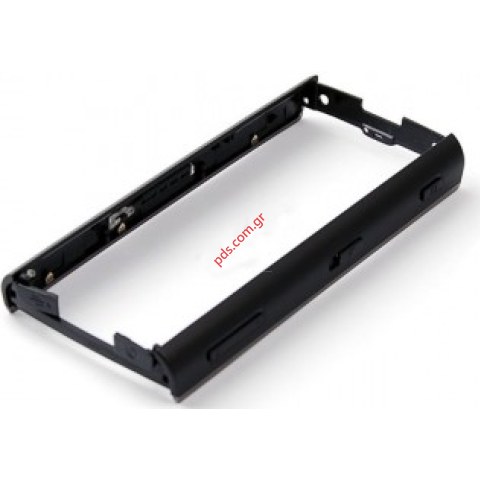 Γνήσιο μεσαίο πλαίσιο Nokia X6 για το μαύρο χρώμα με εξαρτήματα Γνήσιο μεσαίο πλαίσιο Nokia X6 για το μαύρο χρώμα με εξαρτήματα