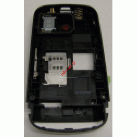 Γνήσιο μεσαίο πλαίσιο πρόσοψης  Nokia C2-02 Dark black including parts