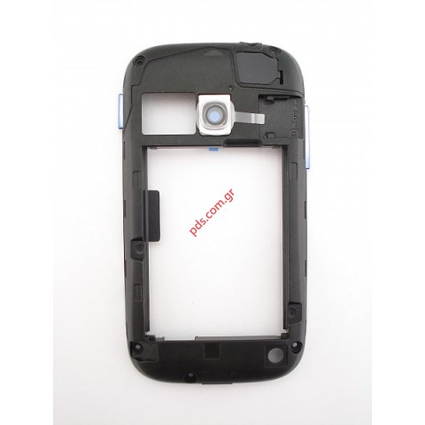 Γνήσιο μεσαίο πλαίσιο πρόσοψης Samsung S6310 Black σε μαύρο χρώμα Γνήσιο μεσαίο πλαίσιο πρόσοψης Samsung S6310 Black σε μαύρο χρώμα