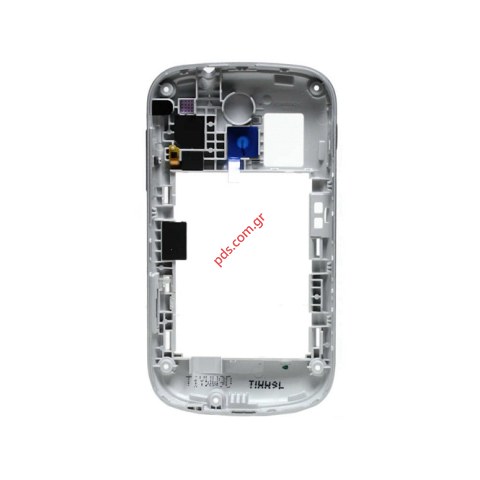 Γνήσιο μεσαίο πλαίσιο πρόσοψης Samsung S6500 Galaxy Mini 2 με τα πλαινά πλήκτρα