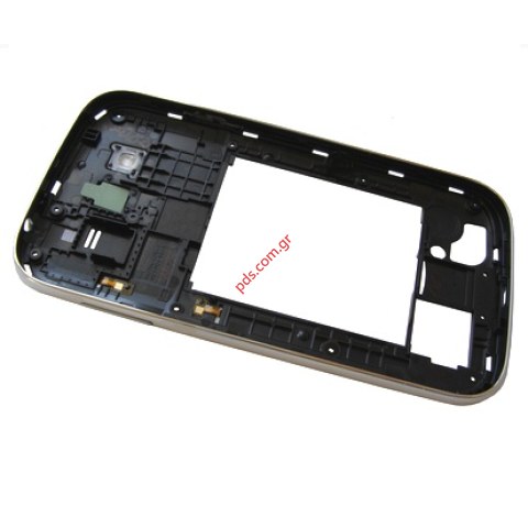 Γνήσιο μεσαίο πλαίσιο Samsung Galaxy i9060 Galaxy Grand Neo Black για το μαύρο χρώμα.