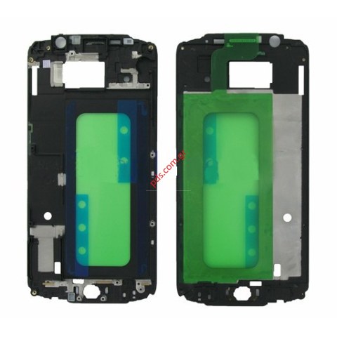 Γνήσιο μεσαίο πλαίσιο Samsung Galaxy S6 (G920F) Black Middle cover για ολα τα χρώματα.