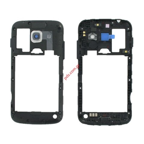 Γνήσιο μεσαίο πλαίσιο Samsung S7275 Galaxy Ace 3 Black σε μαύρο χρώμα