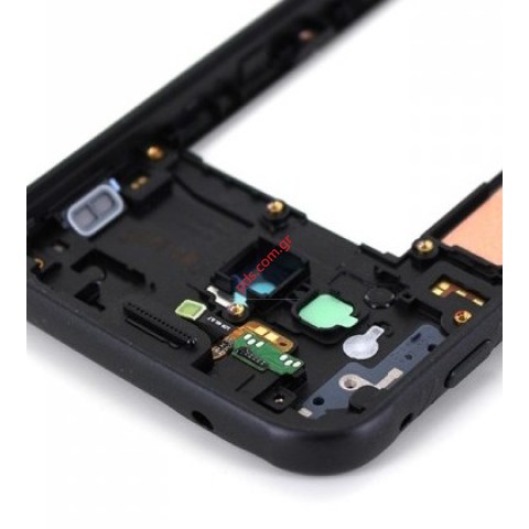 Γνήσιο μεσαίο πλαίσιο Samsung SM-G390F Galaxy Xcover 4 με εξαρτήματα και το τζαμάκι της κάμερας Camera Lens.