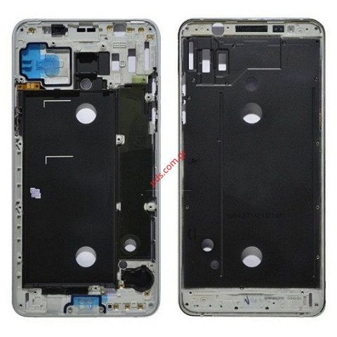 Γνήσιο μεσαίο πλαίσιο Samsung SM-J510F Galaxy J5 2016 White σε λευκό χρώμα. Γνήσιο μεσαίο πλαίσιο Samsung SM-J510F Galaxy J5 2016 White σε λευκό χρώμα.