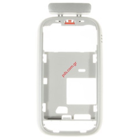 Γνήσιο Nokia 6111 μεσαίο πλαίσιο B λευκό πέρλα Γνήσιο Nokia 6111 μεσαίο πλαίσιο B λευκό πέρλα