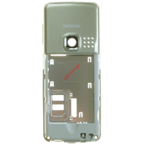Γνήσιο Nokia 6300 Gold Middle back cover με εξαρτήματα Γνήσιο Nokia 6300 Gold Middle back cover με εξαρτήματα
