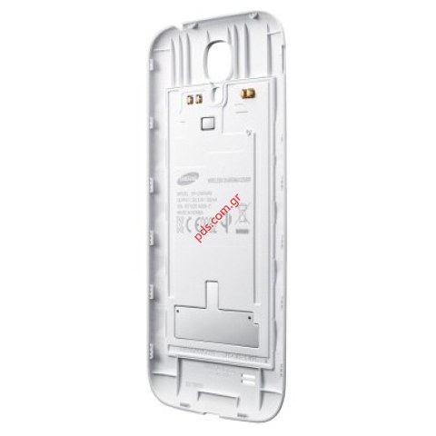 Γνήσιο πίσω καπάκι ασύρματης φόρτισης Samsung i9500 Galaxy S4 White EP-CI950IWE σε λευκό χρώμα Bulk