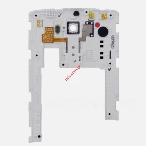 Γνήσιο πίσω καπάκι κάμερας LG D855 G3 White Back rear camera cover για το λευκό χρώμα