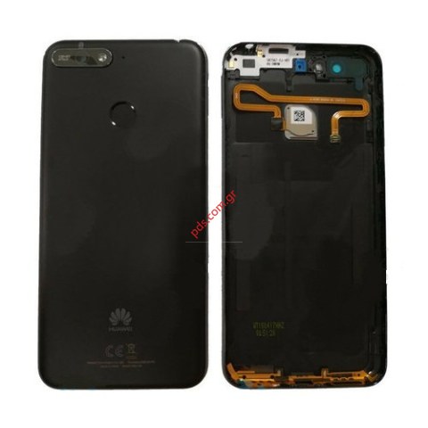 Γνήσιο πίσω καπάκι μπαταρίας Huawei Y6 Prime 2018 (ATU-L31) Black Complete σε μαύρο χρώμα ORIGINAL Γνήσιο πίσω καπάκι μπαταρίας Huawei Y6 Prime 2018 (ATU-L31) Black Complete σε μαύρο χρώμα ORIGINAL