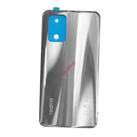 Γνήσιο πίσω καπάκι μπαταρίας Realme GT 5G RMX2202 (2021) Silver σε ασημί χρώμα Box