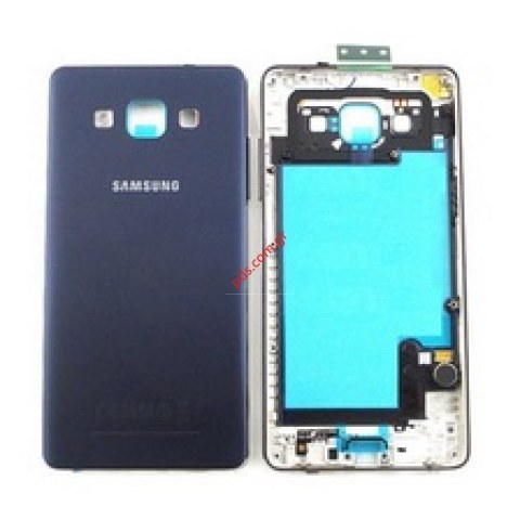 Γνήσιο πίσω καπάκι μπαταρίας Samsung Galaxy A5 Dynamic Black Blue σε μπλέ χρώμα