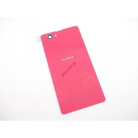 Γνήσιο πίσω καπάκι μπαταρίας Sony Xperia Z1 Compact Pink RoW (D5503) σε ροζ χρώμα Γνήσιο πίσω καπάκι μπαταρίας Sony Xperia Z1 Compact Pink RoW (D5503) σε ροζ χρώμα
