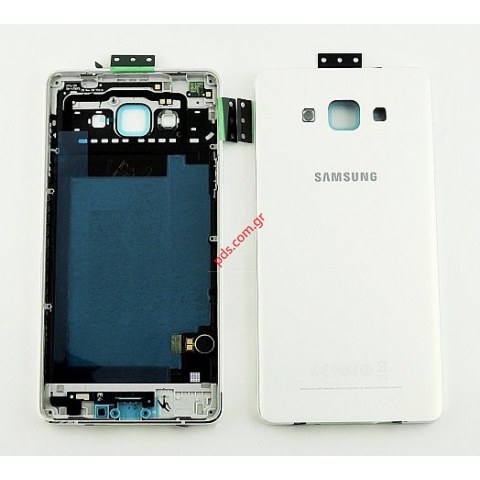 Γνήσιο πίσω καπάκι μπαταρίας White Samsung SM-A700F Galaxy A7 σε λευκό χρώμα