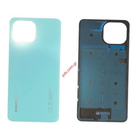 Γνήσιο πίσω καπάκι μπαταρίας Xiaomi Mi 11 Lite 5G NE (2109119DG) Green σε πράσινο χρώμα Bulk ORIGINAL