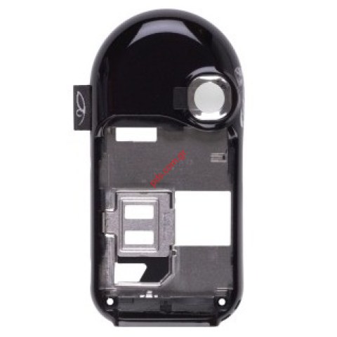Γνήσιο πίσω καπάκι Nokia 7373 Black Chrome