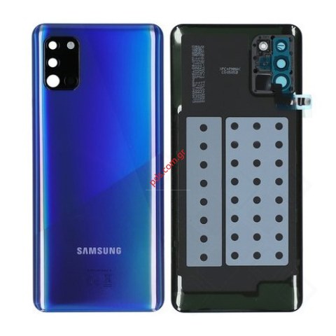 Γνήσιο πίσω καπάκι Samsung Galaxy A31 (A315F) Blue Back cover μπαταρία σε μπλέ χρώμα