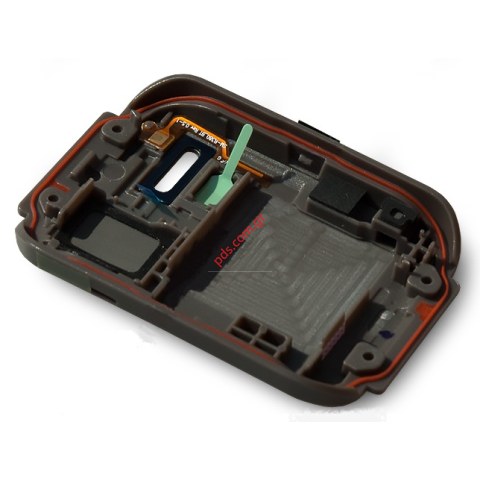 Γνήσιο πίσω καπάκι Samsung SM-R381 Gear 2 Neo Brown σε καφέ χρώμα