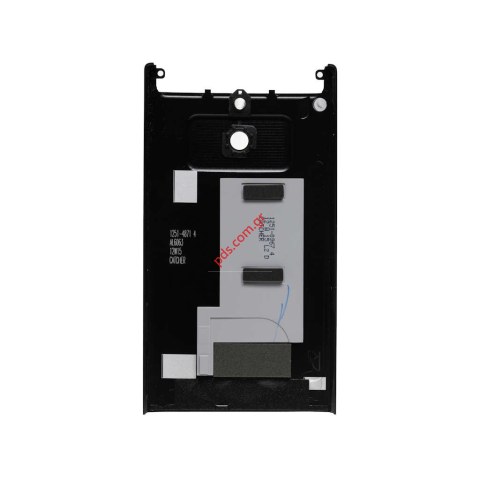 Γνήσιο πίσω καπάκι Sony mobile Xperia P LT22i Metal Black