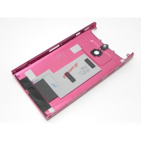 Γνήσιο πίσω καπάκι Sony mobile Xperia P LT22i σε ρόζ  χρώμα