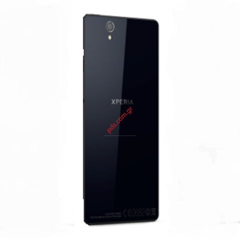 Γνήσιο πίσω καπάκι Sony Xperia Z C6603 Black σε μαύρο χρώμα με το τζάμι Γνήσιο πίσω καπάκι Sony Xperia Z C6603 Black σε μαύρο χρώμα με το τζάμι