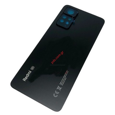 Γνήσιο πίσω καπάκι Xiaomi Redmi Note 11 PRO 4G (2201116TG) Black Back battery cover σε μαύρο χρώμα Bulk