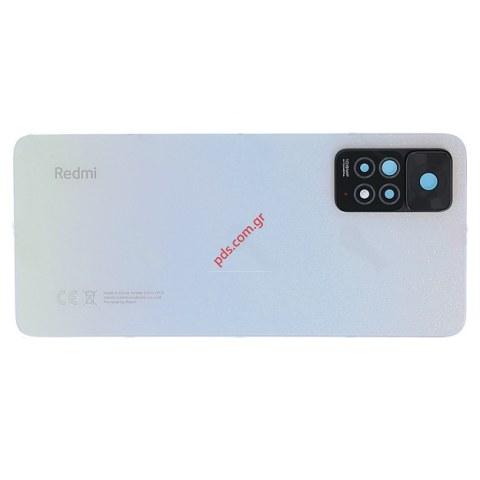 Γνήσιο πίσω καπάκι Xiaomi Redmi Note 11 PRO 5G (2201116SG) Pearl White Back battery cover σε λευκό χρώμα Bulk
