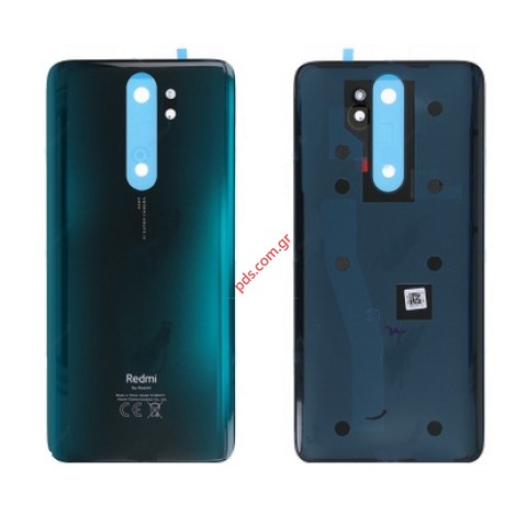 Γνήσιο πίσω καπάκι Xiaomi Redmi Note 8 Pro (M1906G7I M1906G7G) Forest green Bulk ORIGINAL
