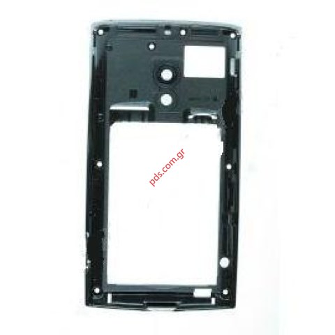 Γνήσιο πίσω κεντρικό πλαίσιο SonyEricsson X10 Xperia Black color Γνήσιο πίσω κεντρικό πλαίσιο SonyEricsson X10 Xperia Black color