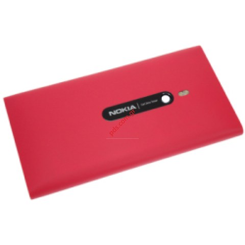 Γνήσιο πίσω πλαίσιο καπάκι μπαταρίας Nokia Lumia 800 σε Φουξια ροζ/κόκκινο χρώμα.