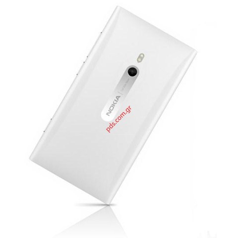 Γνήσιο πίσω πλαίσιο καπάκι μπαταρίας Nokia Lumia 800 σε λευκό χρώμα.