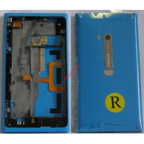 Γνήσιο πίσω πλαίσιο καπάκι μπαταρίας Nokia Lumia 900 σε cyan (blue)  χρώμα.