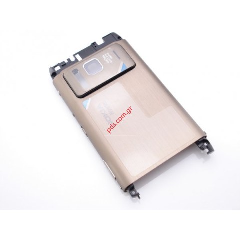Γνήσιο πίσω πλαίσιο καπάκι μπαταρίας Nokia N8-00 σε χρώμα μπρονζέ / bronze. Γνήσιο πίσω πλαίσιο καπάκι μπαταρίας Nokia N8-00 σε χρώμα μπρονζέ / bronze.