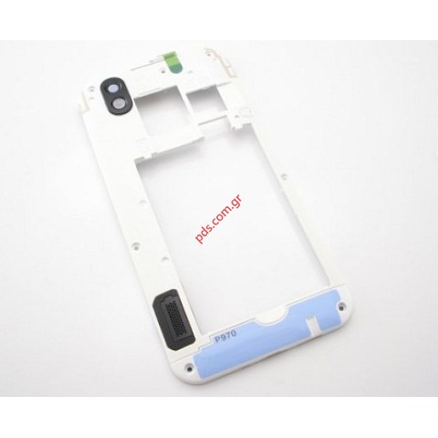 Original housing LG P970 Optimus Black in white color  Original housing LG P970 Optimus Black in white color