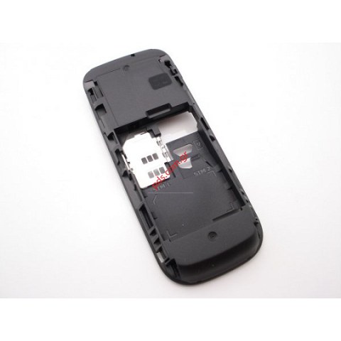Γνήσιο πίσω πλαίσιο Nokia 101 B cover back Black με εξαρτήματα.
