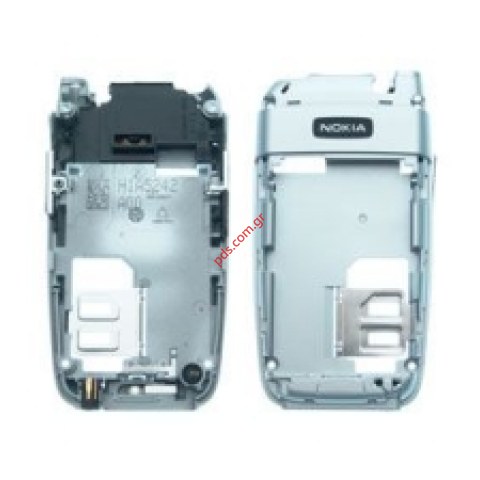 Γνήσιο πίσω πλαίσιο NOKIA 6101 silver