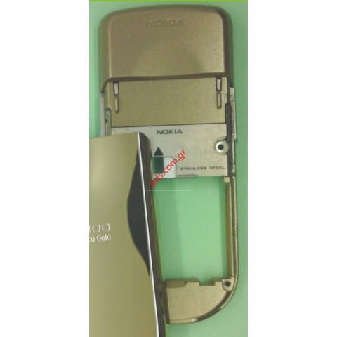 Γνήσιο πίσω πλαίσιο NOKIA 8800 Sirocco Gold 