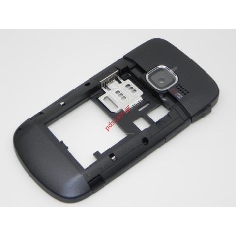 Γνήσιο πίσω πλαίσιο Nokia C3-00 B cover back Black με εξαρτήματα  Γνήσιο πίσω πλαίσιο Nokia C3-00 B cover back Black με εξαρτήματα