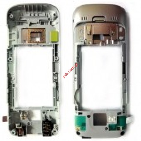 Γνήσιο πίσω πλαίσιο Nokia C5 B cover back Warm silver ασημί με εξαρτήματα. Γνήσιο πίσω πλαίσιο Nokia C5 B cover back Warm silver ασημί με εξαρτήματα.