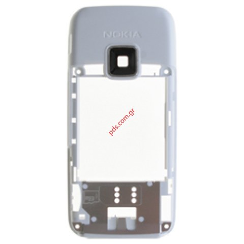 Γνήσιο πίσω πλαίσιο Nokia E65 με εξαρτήματα white Γνήσιο πίσω πλαίσιο Nokia E65 με εξαρτήματα white