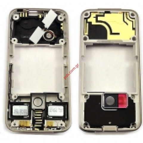 Γνήσιο πίσω πλαίσιο Nokia N81 8GB Black Vanilla brown