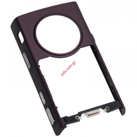 Γνήσιο πίσω πλαίσιο Nokia N95 με εξαρτήματα Deep plum