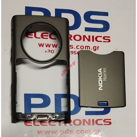 Γνήσιο πίσω πλαίσιο Nokia N95 με εξαρτήματα graphite