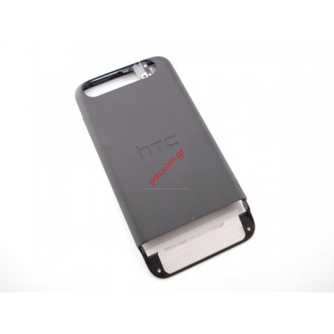 Γνήσιο πίσω πλαίσιο πρόσοψης HTC ONE V σε μαύρο χρώμα