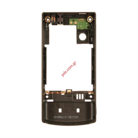 Γνήσιο πίσω πλαίσιο πρόσοψης Nokia 6500Slide D Cover σε καφέ χρώμα